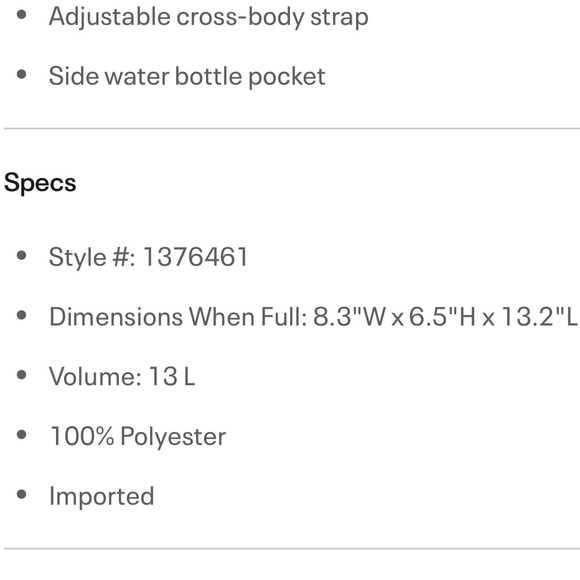 Under Armour, Crossbody bag - Picture 10 of 10